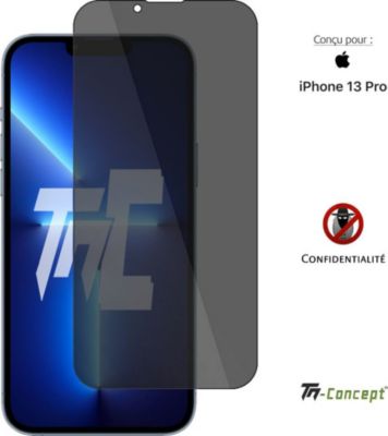 Protège écran TM CONCEPT Verre trempé teinté Apple iPhone 13 Pro