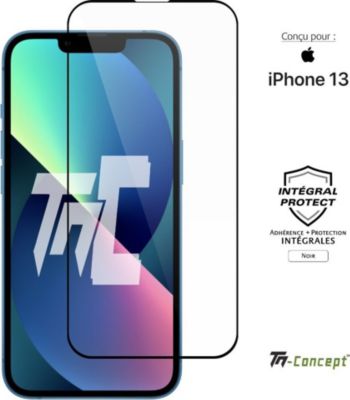 Protège écran TM CONCEPT Verre trempé intégral - Apple iPhone 13