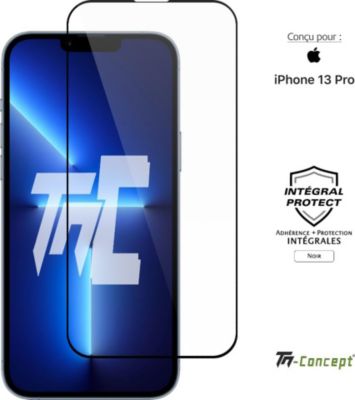 Protège écran TM CONCEPT Verre trempé intégral Apple iPhone 13Pro Protège écran TM CONCEPT Verre trempé intégral Apple iPhone 13Pro