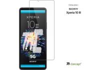 Protège écran TM CONCEPT Verre trempé pour Sony Xperia 10 III