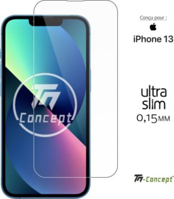 Protège écran TM CONCEPT Verre trempé 0,15mm pour Apple iPhone 13