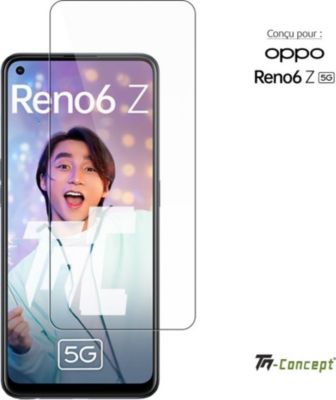 Protège écran TM CONCEPT Verre trempé Oppo Reno 6Z - TM Concept®