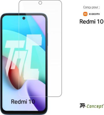 Protège écran TM CONCEPT Verre trempé Xiaomi Redmi 10 TM Concept®