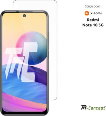 Protège écran TM CONCEPT Verre trempé - Xiaomi Redmi Note 10 5G Protège écran TM CONCEPT Verre trempé - Xiaomi Redmi Note 10 5G