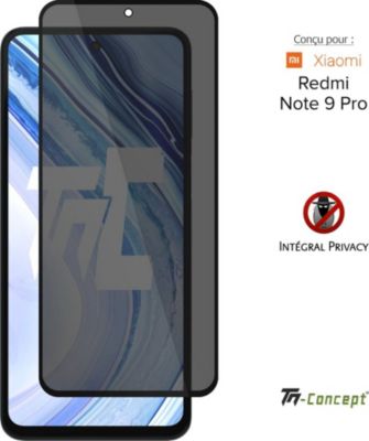 Protège écran TM CONCEPT Verre trempé teinté - Redmi Note 9 Pro Protège écran TM CONCEPT Verre trempé teinté - Redmi Note 9 Pro