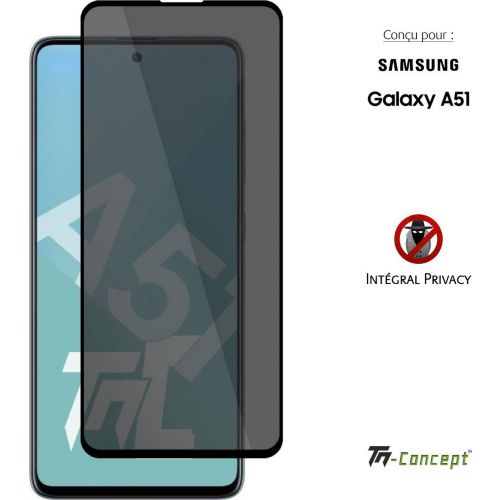 Protège écran TM CONCEPT Verre trempé teinté pour Samsung A41