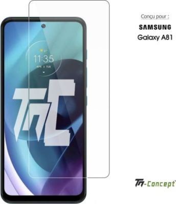 Protège écran TM CONCEPT Verre trempé pour Samsung Galaxy A81 Protège écran TM CONCEPT Verre trempé pour Samsung Galaxy A81