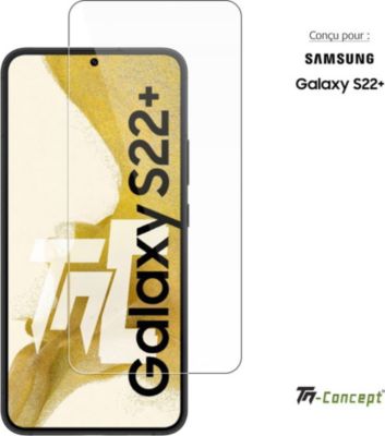 Protège écran TM CONCEPT Verre trempé - Samsung Galaxy S22 Plus