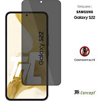 Xqisit Protège-écran en verre trempé pour Samsung Galaxy S22 5G