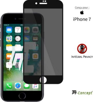 Protège écran TM CONCEPT Verre trempé teinté pour Apple iPhone 7 Protège écran TM CONCEPT Verre trempé teinté pour Apple iPhone 7