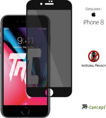 Protège écran TM CONCEPT Verre trempé teinté pour Apple iPhone 12
