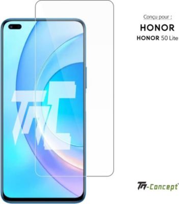 Protège écran TM CONCEPT Verre trempé pour Honor 50 Lite Protège écran TM CONCEPT Verre trempé pour Honor 50 Lite