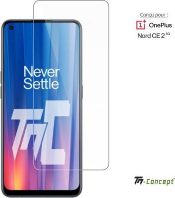 Protège écran TM CONCEPT Verre trempé pour OnePlus Nord CE 2 5G Protège écran TM CONCEPT Verre trempé pour OnePlus Nord CE 2 5G
