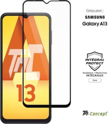 Protège écran TM CONCEPT Verre trempé intégral Samsung Galaxy A13