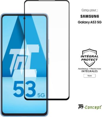 Protège écran TM CONCEPT Verre trempé intégral Samsung Galaxy A53