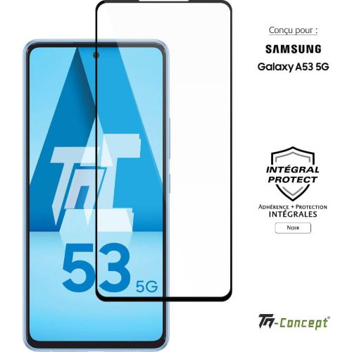 Protège écran TM CONCEPT Verre trempé intégral Samsung Galaxy A53