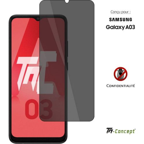 Verre Trempé Protection Film D'écran Pour Samsung Galaxy A03s En