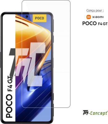 Protège écran TM CONCEPT Verre trempé pour Xiaomi Poco F4 GT Protège écran TM CONCEPT Verre trempé pour Xiaomi Poco F4 GT