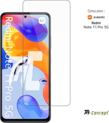 Protège écran TM CONCEPT Verre trempé - Xiaomi Redmi Note 11 Pro
