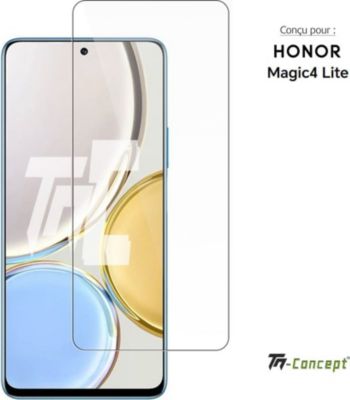Protège écran TM CONCEPT Verre trempé pour Honor Magic 4 Lite