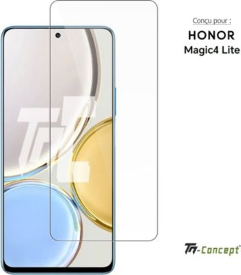 Protège écran TM CONCEPT Verre trempé pour Honor Magic 4 Lite Protège écran TM CONCEPT Verre trempé pour Honor Magic 4 Lite