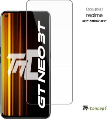 Protège écran TM CONCEPT Verre trempé Realme GT Neo 3T TM Concept