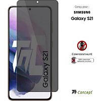 Protection d'écran pour smartphone VISIODIRECT Film vitre protecteur pour  Samsung Galaxy S21 SM-G991B / Samsung Galaxy S21 5G SM-G990F 6,2 verre  trempé de protection transparent 