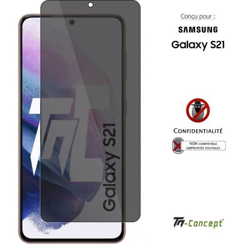 Verre trempé Samsung Galaxy S21 Ultra Protège Ecran à Bords