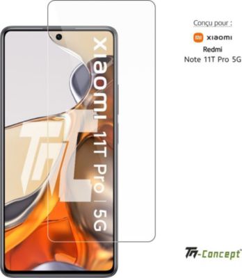 Protège écran TM CONCEPT Verre trempé - Xiaomi Redmi Note 11T Pro