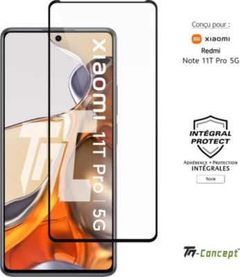 Protège écran TM CONCEPT Verre trempé intégral Redmi Note 11T Pro