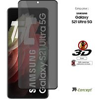 Verre trempé 99D Samsung S21 Ultra - ATOUCHBO - Protection écran smartphone  9H