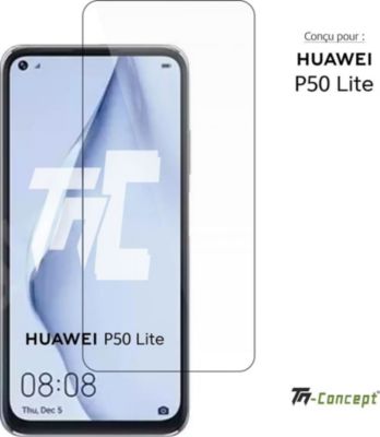 Protège écran TM CONCEPT Verre trempé pour Huawei P50 Lite