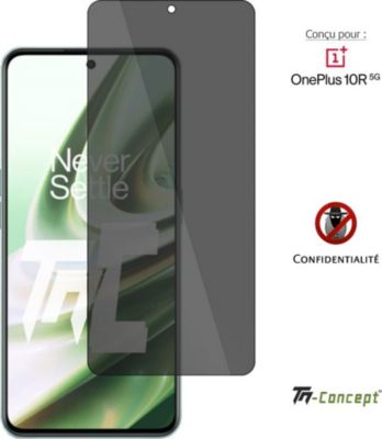 Protège écran TM CONCEPT Verre trempé teinté pour OnePlus 10R 5G Protège écran TM CONCEPT Verre trempé teinté pour OnePlus 10R 5G