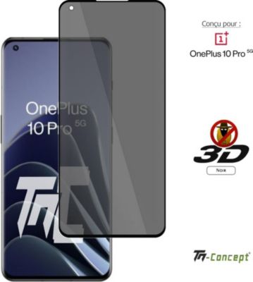 Protège écran TM CONCEPT Verre trempé teinté pour OnePlus 10 Pro Protège écran TM CONCEPT Verre trempé teinté pour OnePlus 10 Pro