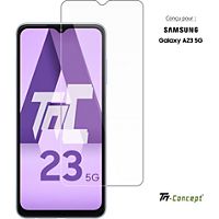 Protège écran TM CONCEPT Verre trempé pour Samsung Galaxy A23