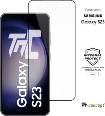 Film Protection Protecteur d'Ecran Verre Trempe Integrale pour Samsung Galaxy  S23 FE 5G Noir