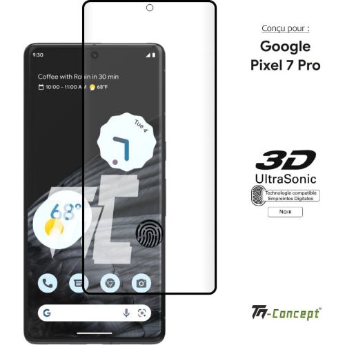 Verre trempé 3D UltraSonic pour Samsung Galaxy S21 Ultra 5G TM Concept