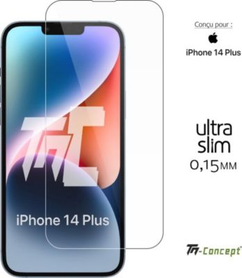 Protège écran TM CONCEPT Verre trempé 0,15mm Apple iPhone 14 Plus