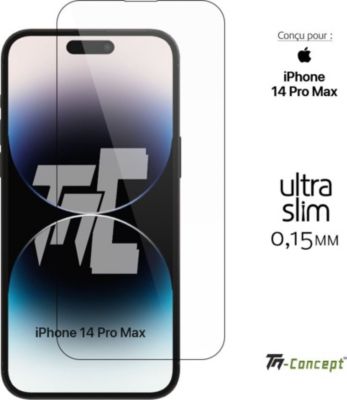 Protège écran TM CONCEPT Verre trempé 0,15mm - iPhone 14 Pro Max