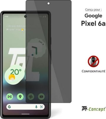 Protège écran TM CONCEPT Verre trempé teinté pour Google Pixel 6A