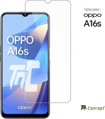 Protège écran TM CONCEPT Verre trempé pour Oppo A16s - TM Concept Protège écran TM CONCEPT Verre trempé pour Oppo A16s - TM Concept