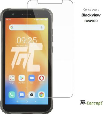 Protège écran TM CONCEPT Verre trempé pour BlackView BV4900 Protège écran TM CONCEPT Verre trempé pour BlackView BV4900