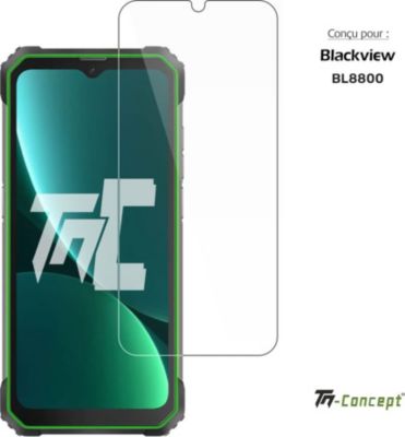 Protège écran TM CONCEPT Verre trempé pour BlackView BL8800 Protège écran TM CONCEPT Verre trempé pour BlackView BL8800