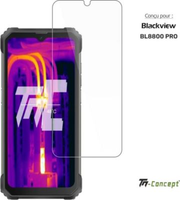 Protège écran TM CONCEPT Verre trempé pour BlackView BL8800 Pro