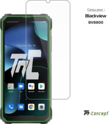Protège écran TM CONCEPT Verre trempé pour BlackView BV8800 Protège écran TM CONCEPT Verre trempé pour BlackView BV8800