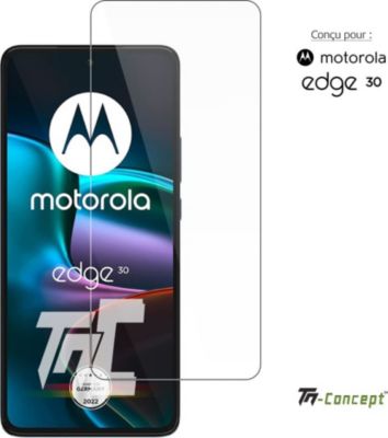 Protège écran TM CONCEPT Verre trempé pour Motorola Edge 30 Protège écran TM CONCEPT Verre trempé pour Motorola Edge 30