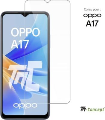 Protège écran TM CONCEPT Verre trempé pour Oppo A17 - TM Concept® Protège écran TM CONCEPT Verre trempé pour Oppo A17 - TM Concept®