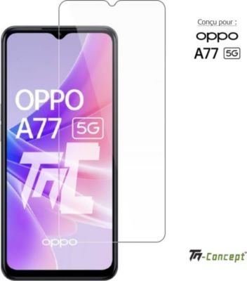 Protège écran TM CONCEPT Verre trempé pour Oppo A77 - TM Concept®