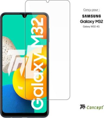Protège écran TM CONCEPT Verre trempé pour Samsung Galaxy M32 4G