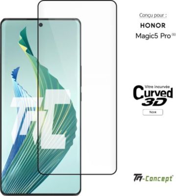 Protège écran TM CONCEPT Verre trempé 3D pour Honor Magic 5 Pro Protège écran TM CONCEPT Verre trempé 3D pour Honor Magic 5 Pro